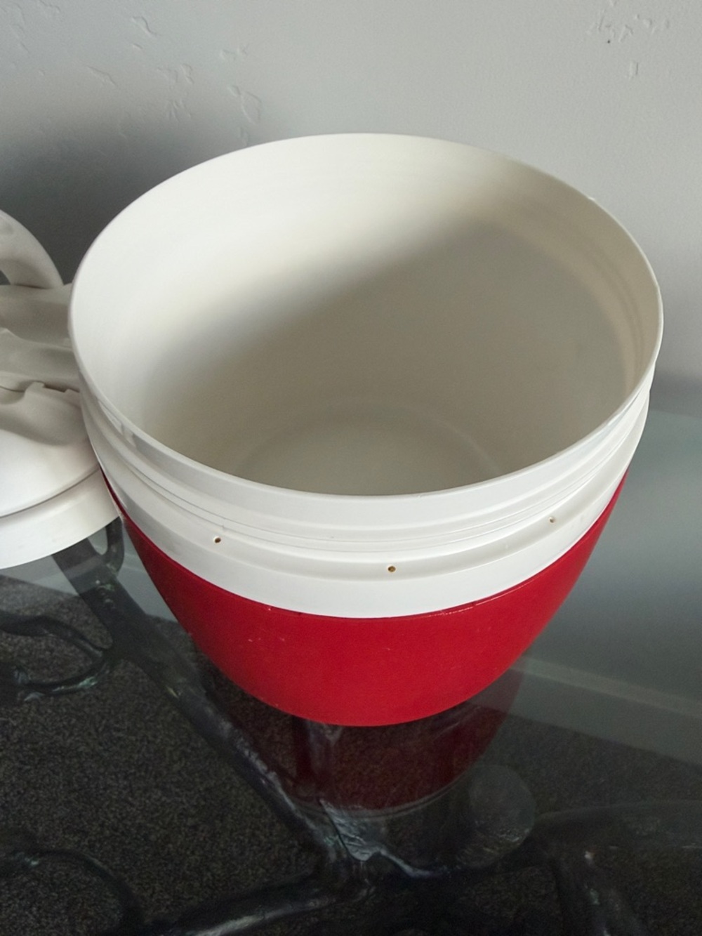 Vintage Igloo Elite 1/2 Gallon Insulated Water Jug Red & White. Pre-Owned - Picture 11 of 16